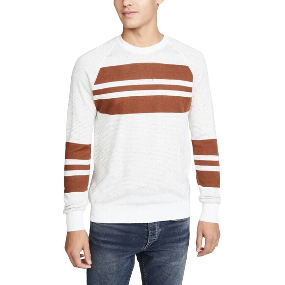 Billy Reid Cashmere Blend Sweater Mens Crew Neck Pullover Made In Italy M - Picture 1 of 9